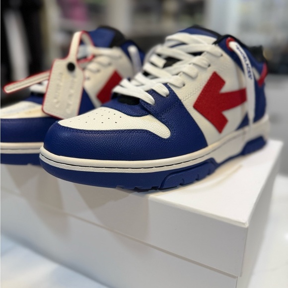 Off-White - Out of office sneakers with Basketball Leather - exclusive - Picture 1 of 12